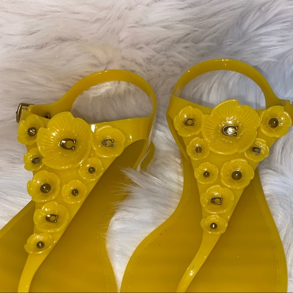 Coach jelly sandals - Picture 4 of 8